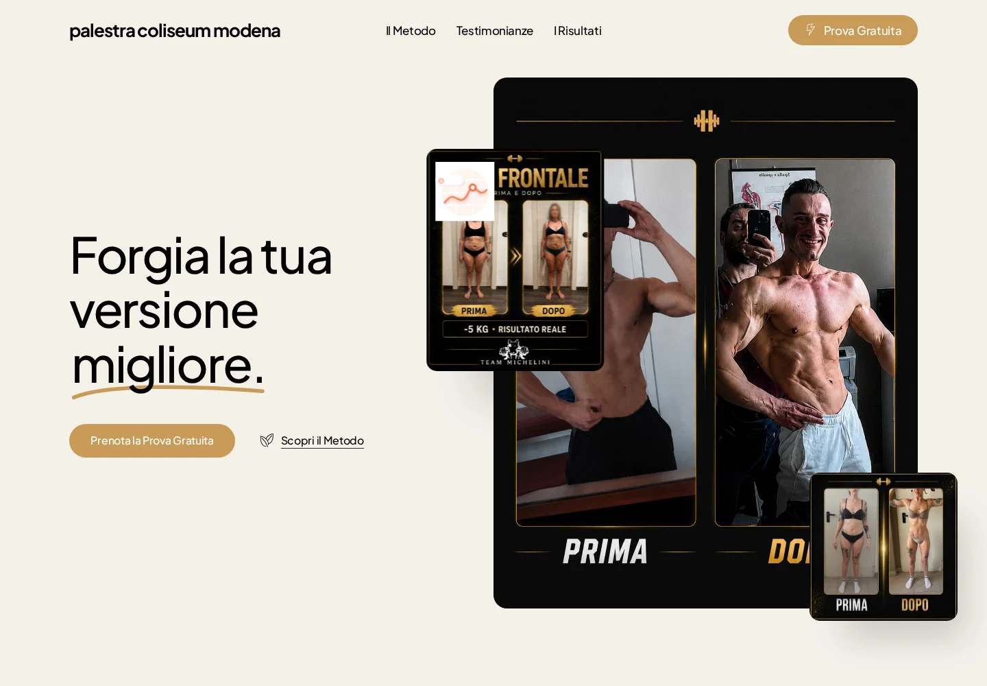 Coliseum website preview